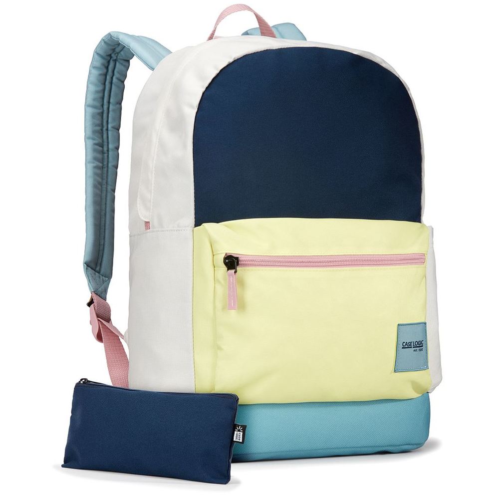 Case Logic Commence backpack 24L Sunny Lime/ Dress Blue Multiblock