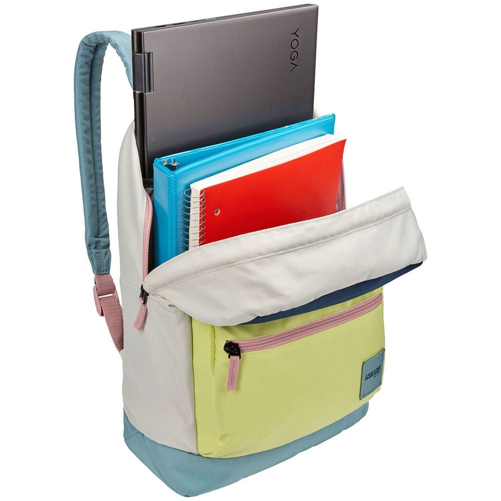 Case Logic Commence backpack 24L Sunny Lime/ Dress Blue Multiblock