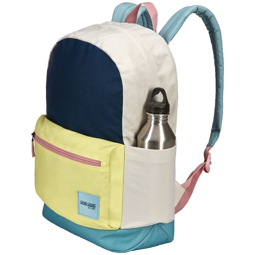 Case Logic Commence backpack 24L Sunny Lime/ Dress Blue Multiblock