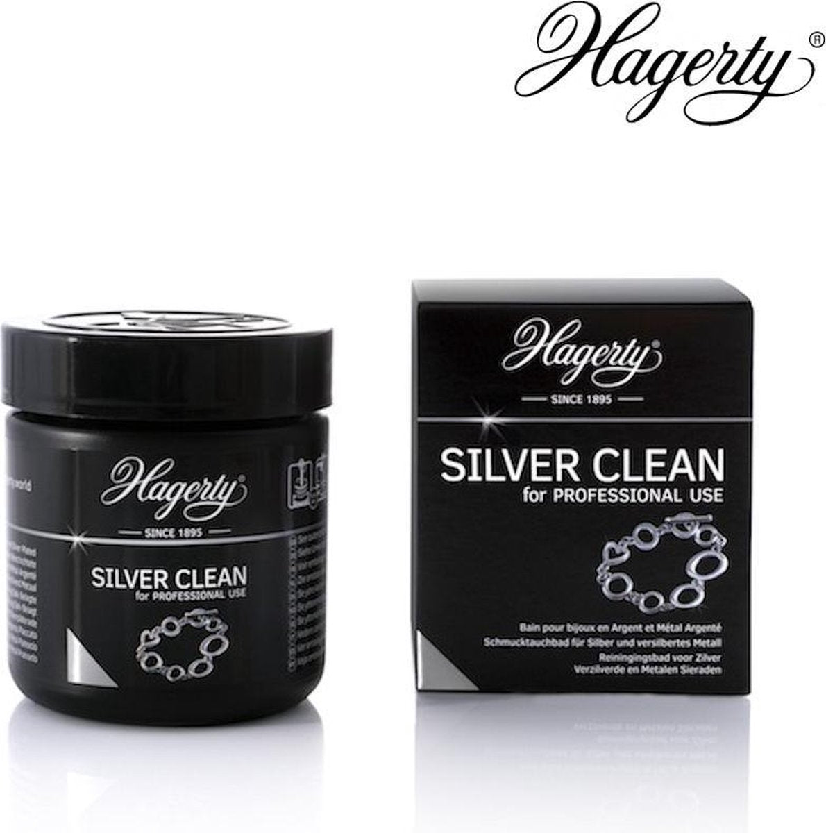 Hagerty Silver Clean, 170 ml de baignoire à trempette facile pour nettoyer les bijoux en argent et en argent