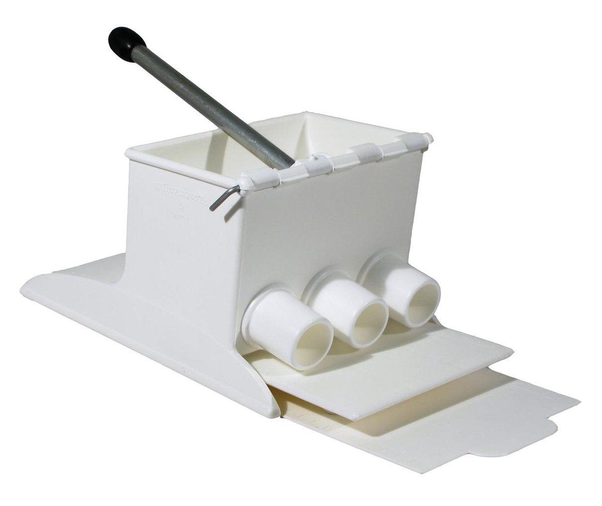 Millecroquettes Croquette Maker - petites croquettes - blanc - plastique