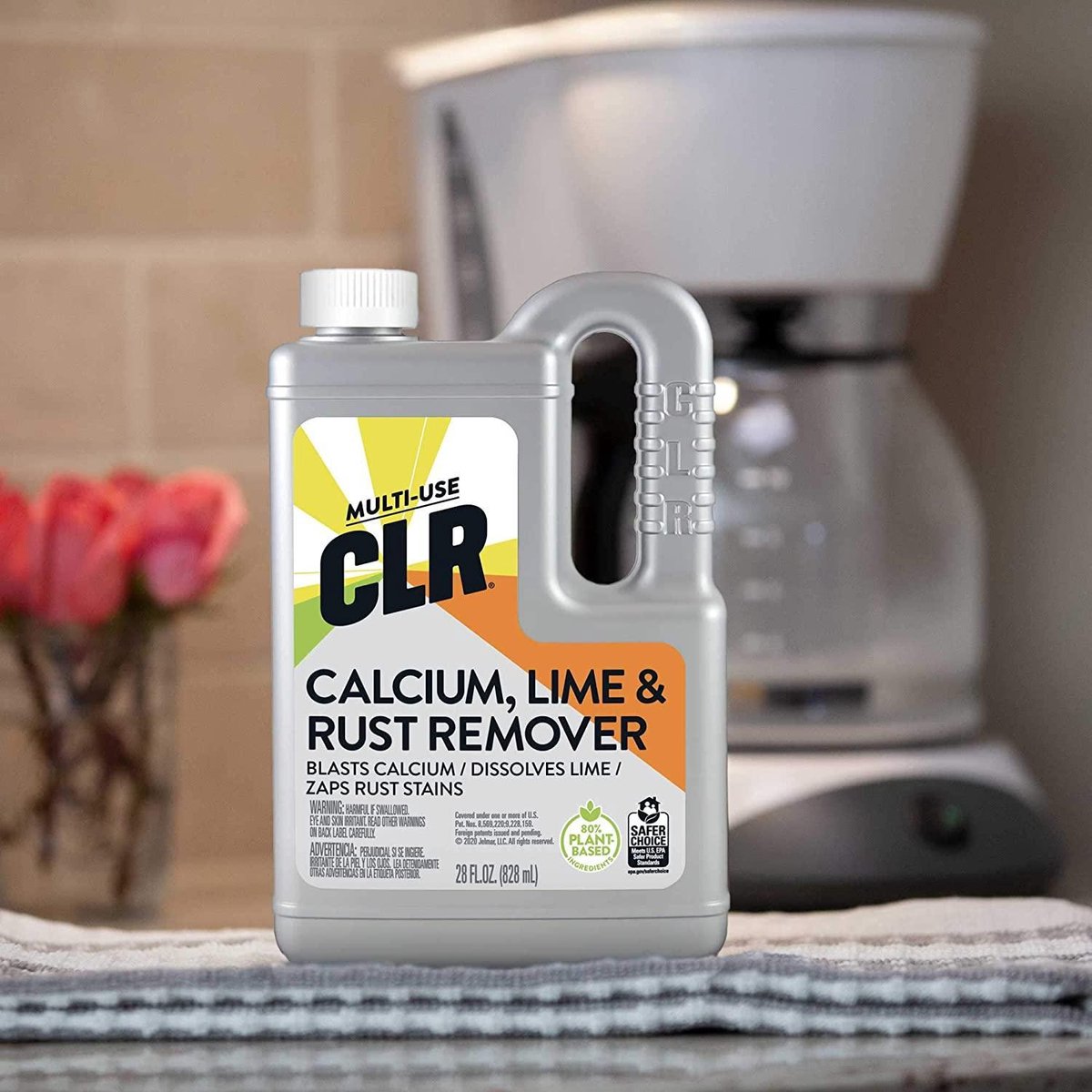 CLR Calcium Lime Rust Remover, Enhanced Formula, 828 ml