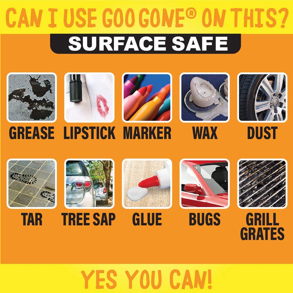 Goo Gone Détachant Adhésif 118 ml – Enlève les Autocollants, la Gomme & la Graisse