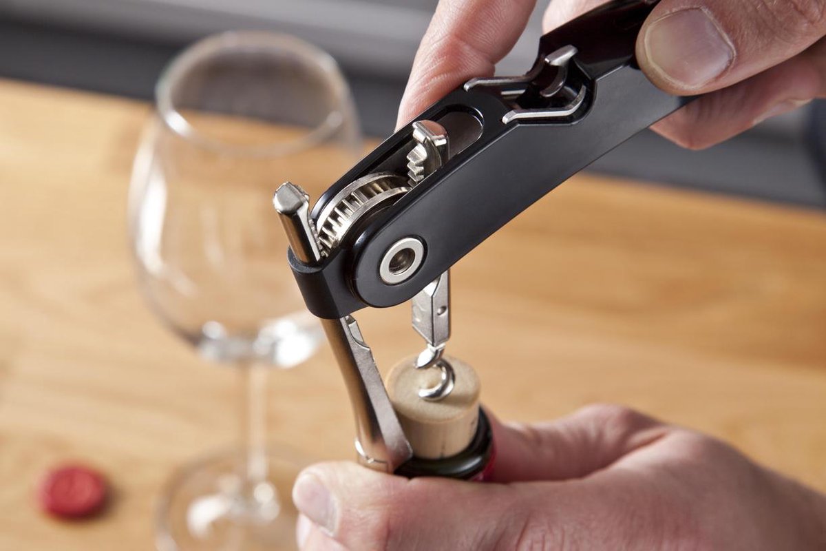 Vaku Vin Single Pull CorksCrew - Rot
