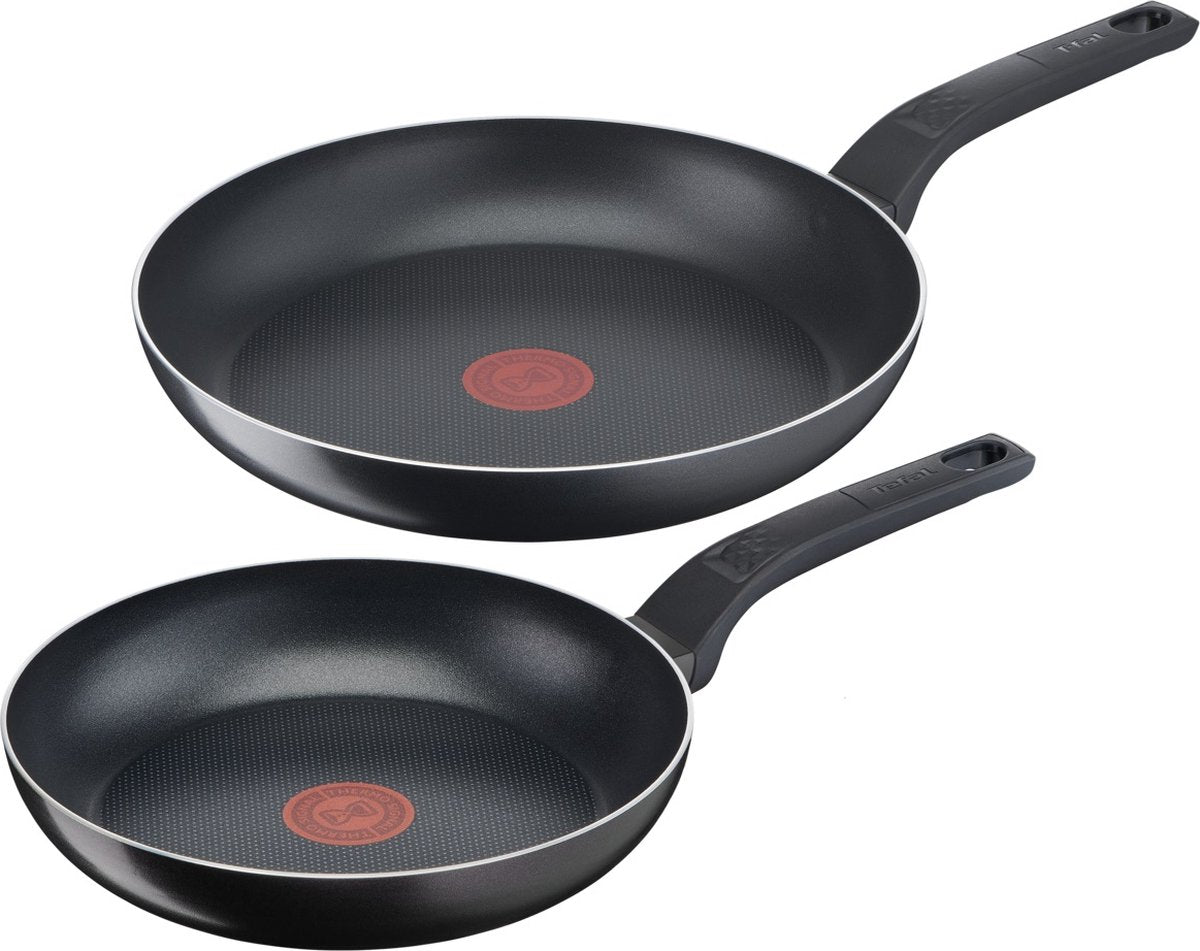Tefal Easy Cook & Clean Frying Pan Set - 24/28 cm