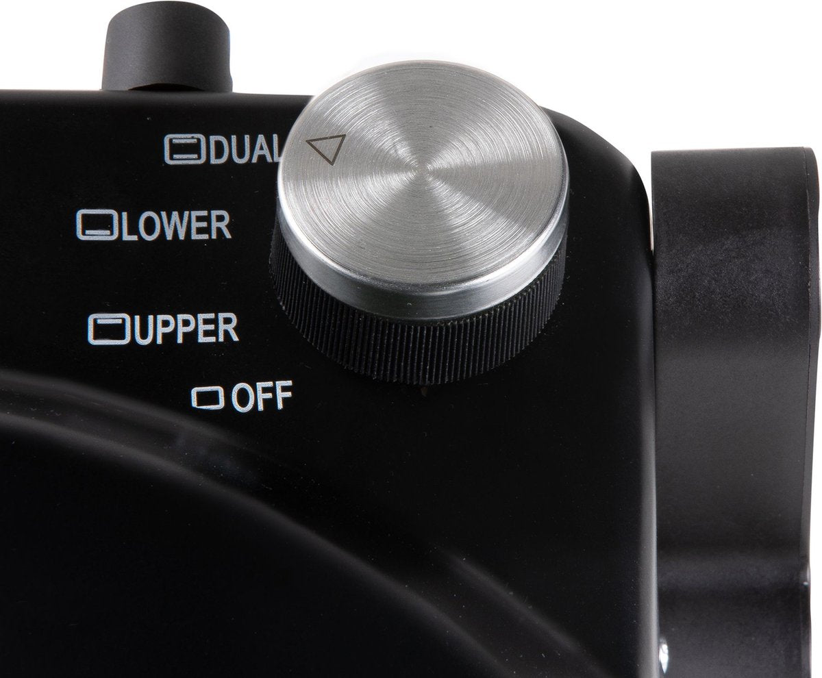 Domo Pizza -Ofen mein Express -Pizza schwarz - Pizzaofen mit Stein