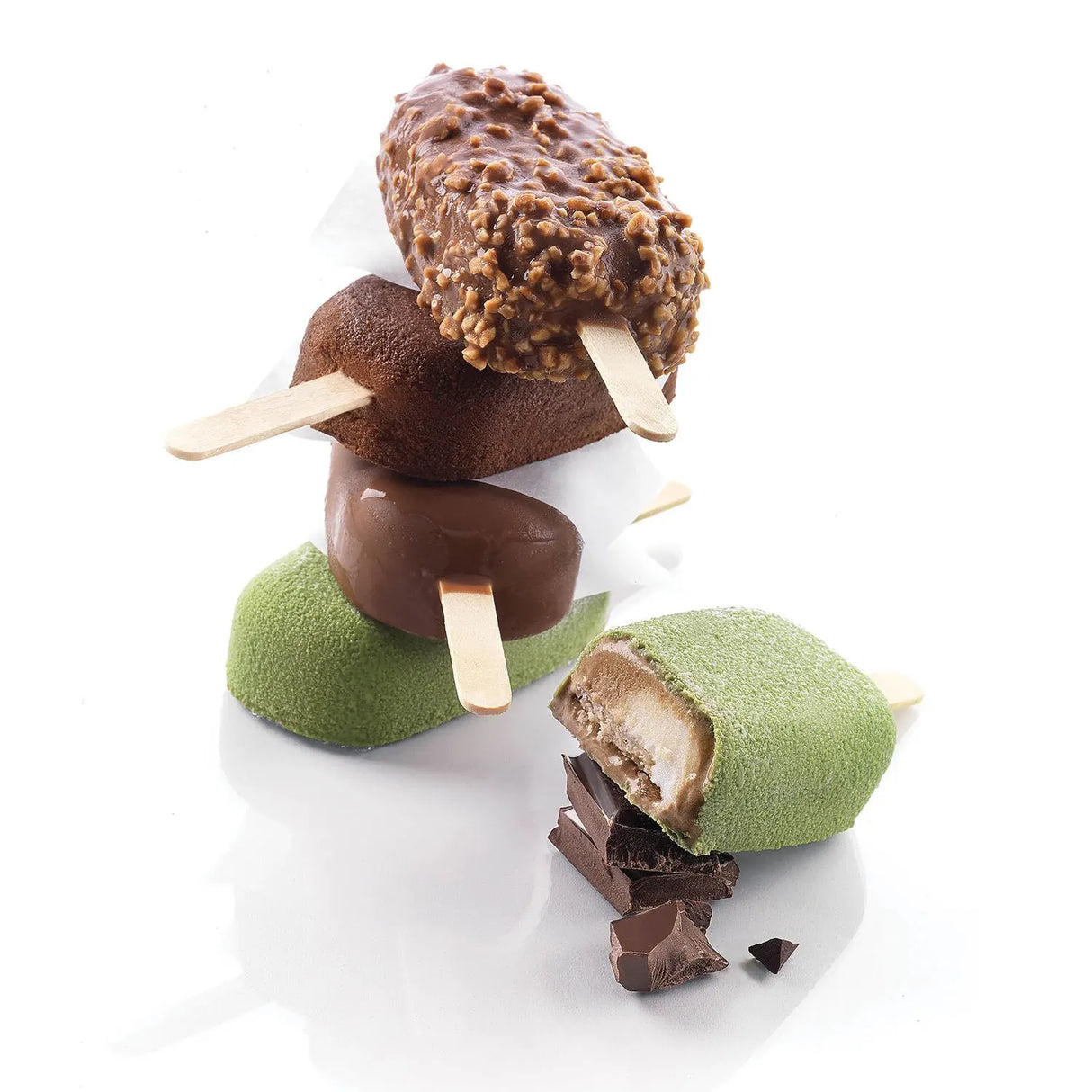 Silikomart Gel01m Mini Classic - Siliconen Mal 73x38 H 18 mm