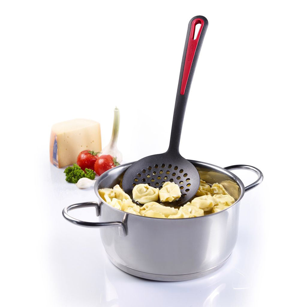 Westmark Non-Stick Thermoplastic Skimmer, 12.7-inch (Red/Black)