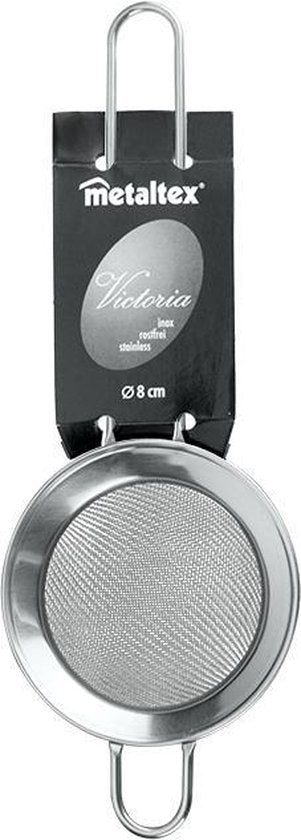 Metaltex - Viper de thé Victoria - 8 cm - Inox