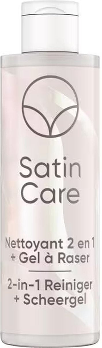 Satin Care - Gel de nettoyant et de rasage 2-en-1 - 190 ml