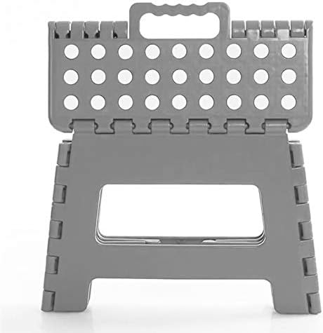 Splendole Small Folding Step Stool – Compact Anti-Slip Plastic Step for Kitchen & Bathroom