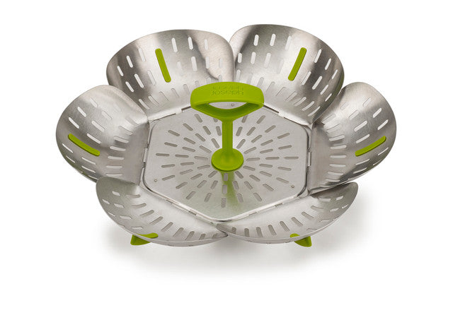 Joseph Joseph Bloom™ Steel Folding Vegetable Steamer Basket – SS
