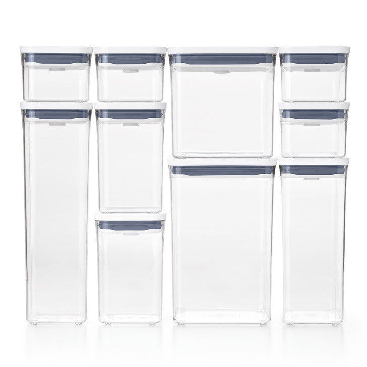 OXO Good Grips POP 2.0 10-Piece Airtight Storage Container Set