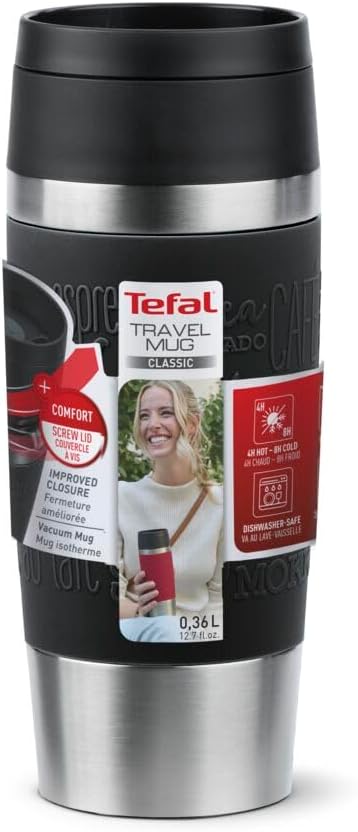 Tefal Travel Mug Classic 360 ml - Schwarz