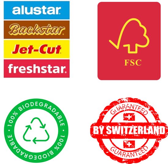 Backstar - Baking Paper Roll 50 cm x 100 m - Baking Paper Dispenser 50 cm - FSC BIO