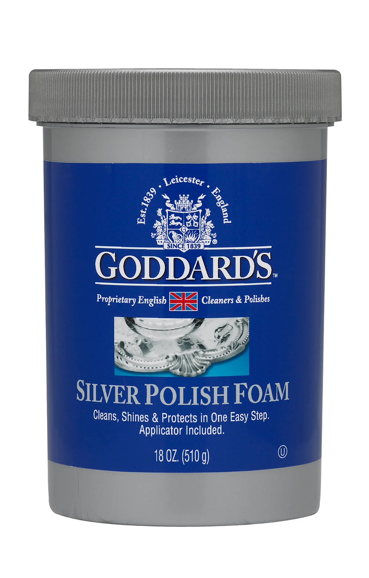 Goddard's Silver Polish, 510g - Tarnish Remover With Sponge Applicator