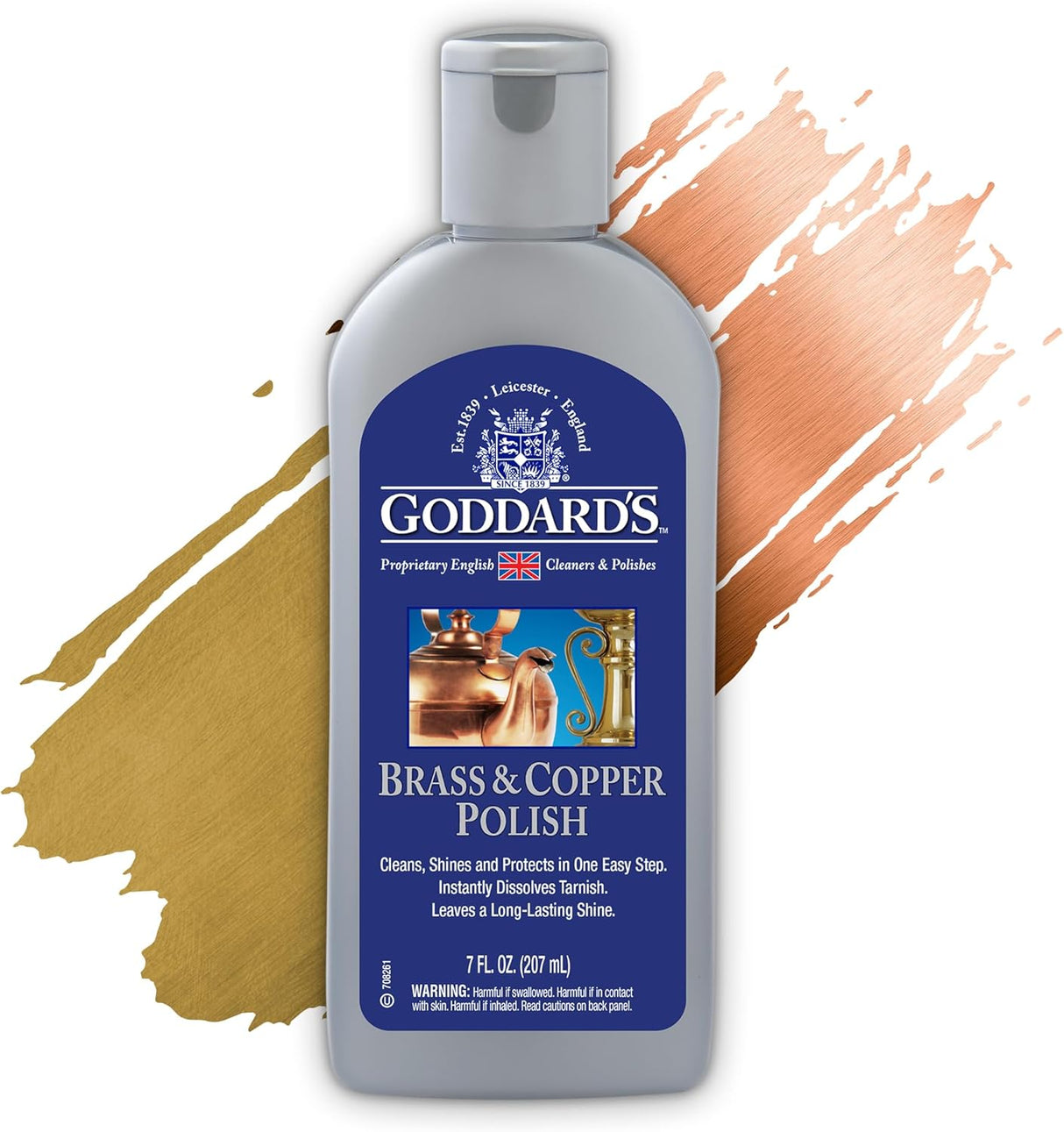 Goddards Brass & Copper Polish (liquide) 210 ml