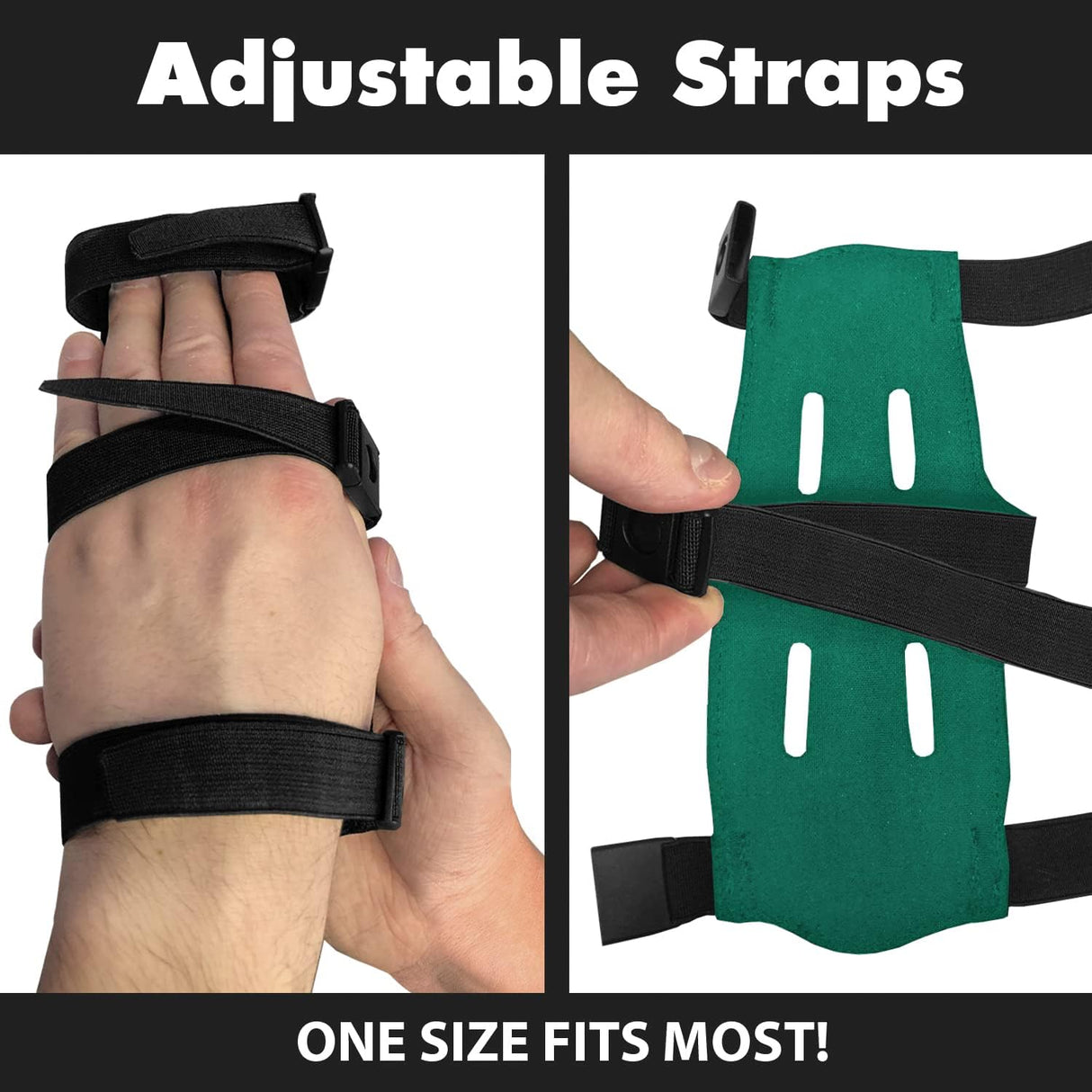 Keshes Archery Armguard Protector Arm Guard - Adjustable Forearm Wrist Protector for Bow Hunting Accessories for Youth & Adults 9"/23cm - Green