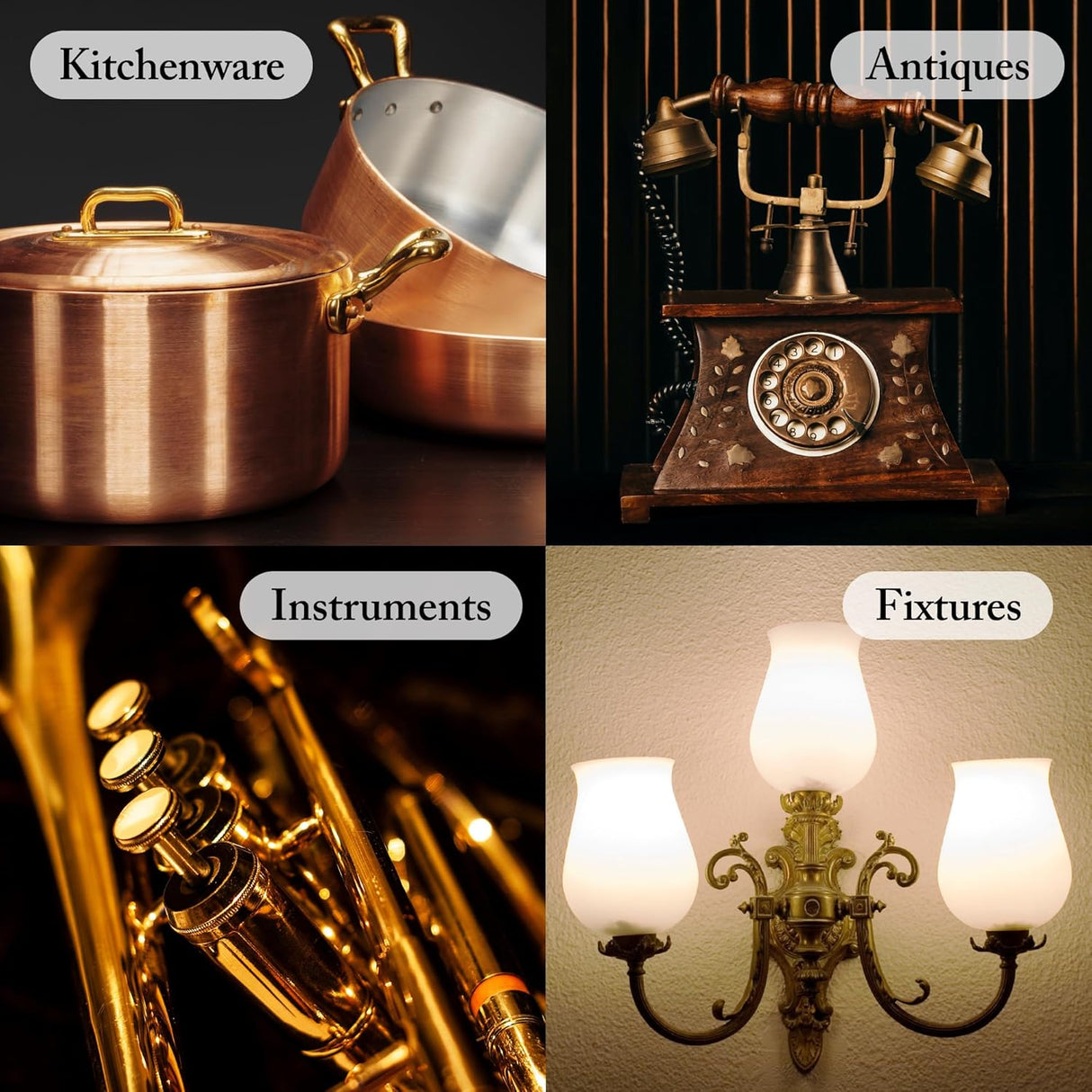 Goddards Brass & Copper Polish (liquide) 210 ml