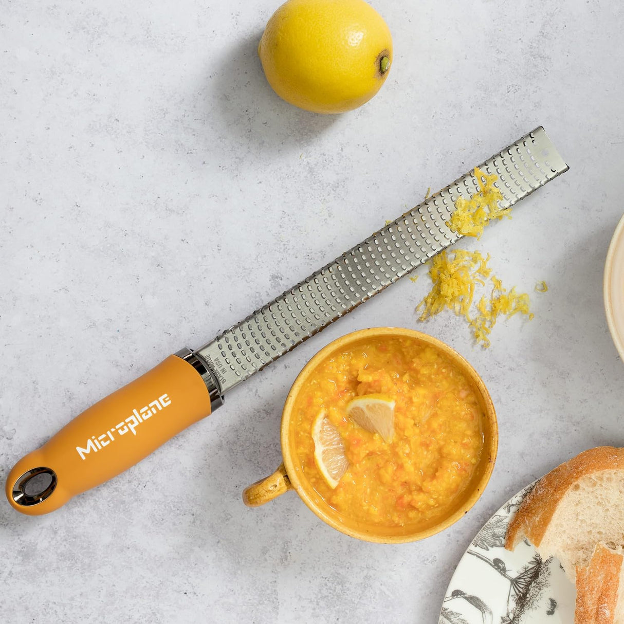 Microplane Premium Classic Zester & Grater Mustard Jaune