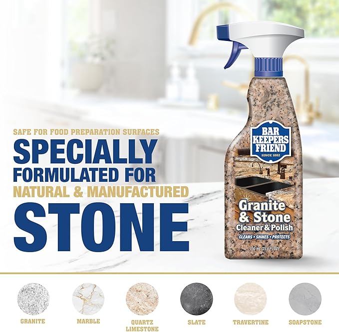 Bar Keepers Friend Granite & Stone Cleaner & Polish