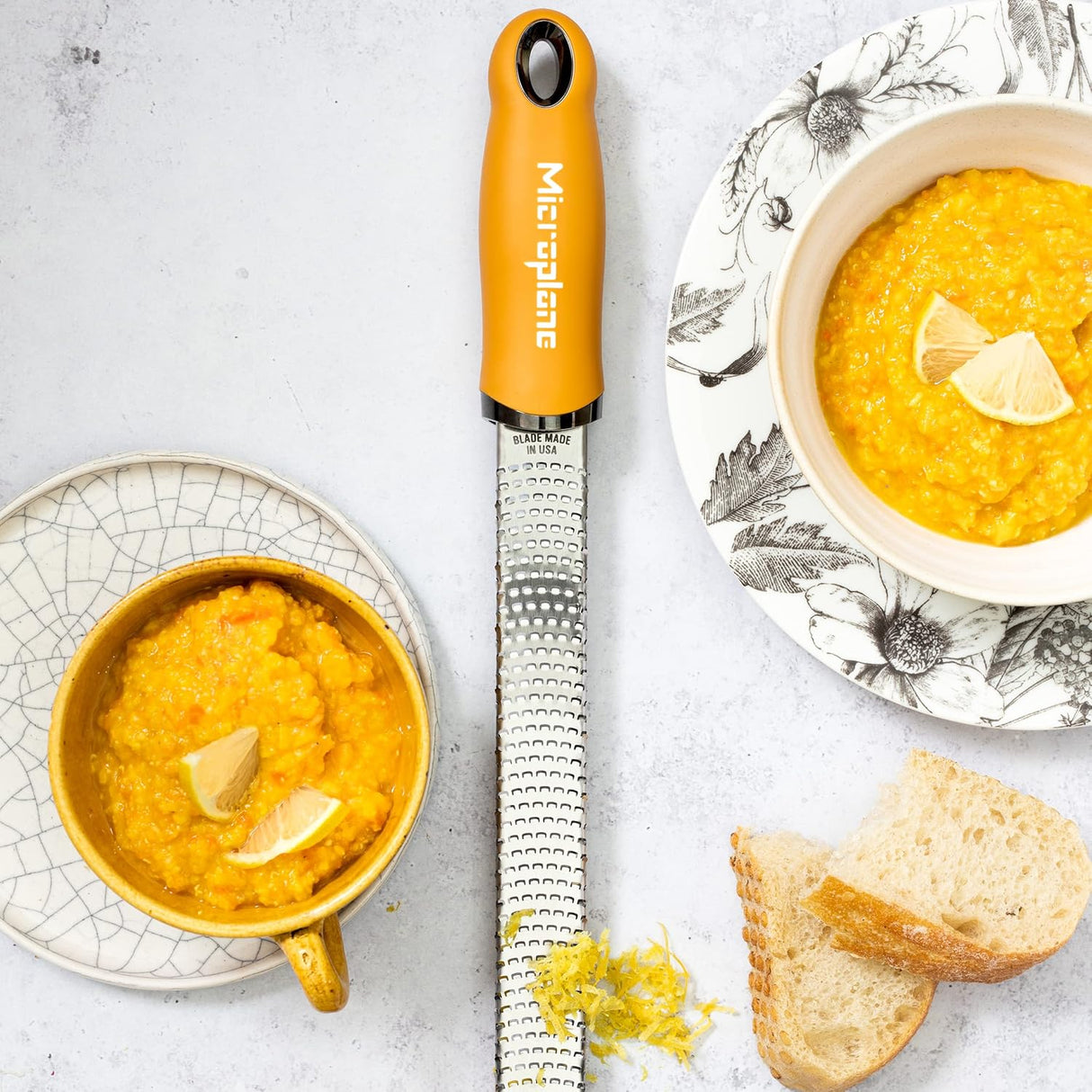 Microplane Premium Classic Zester & Grater Mustard Jaune