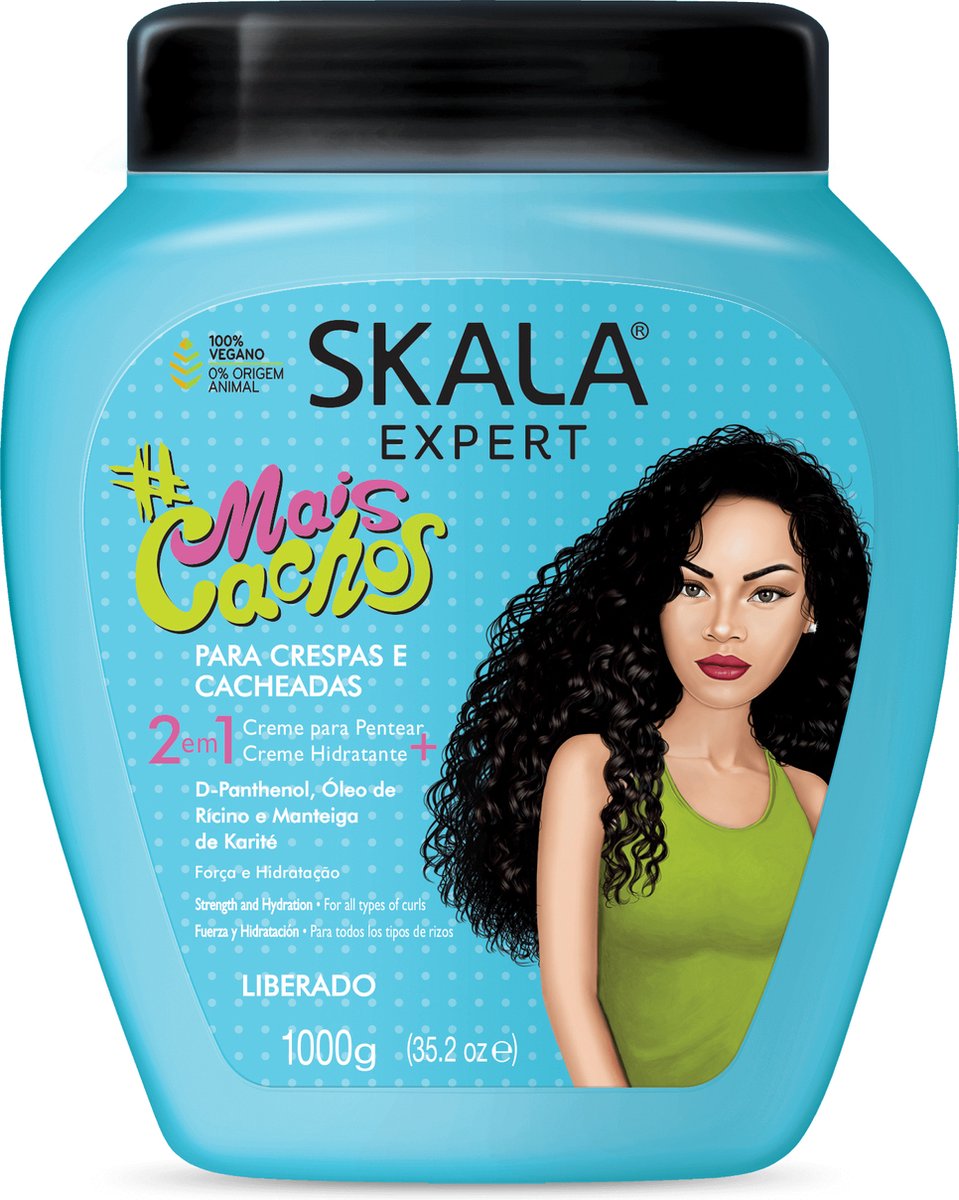 Skala Expert Mais Cachos 2 in 1 Hair Treatment Cream - 1000g