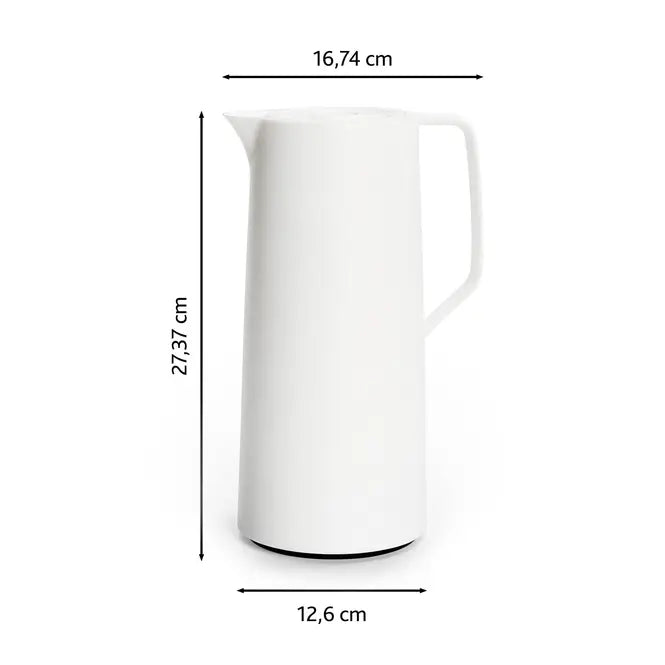 Tefal Motiva White Thermos Flask – 1 L – Scandinavian Design