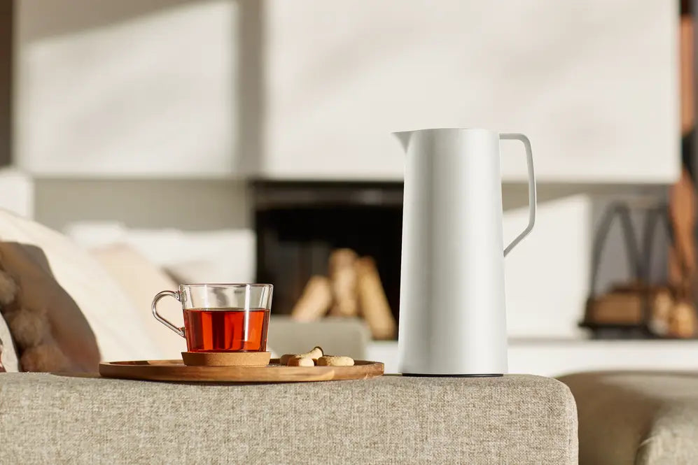 Tefal Motiva White Thermos Flask – 1 L – Scandinavian Design