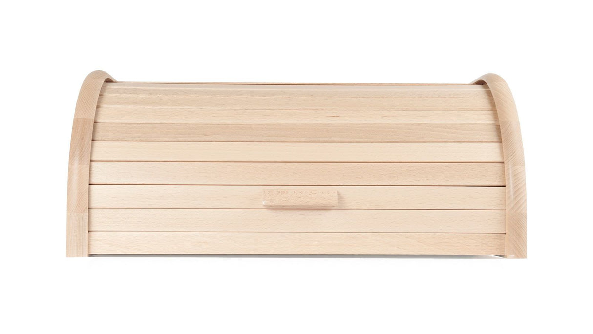 Kitchen Tools Wooden Bread Bin in Beech 40x28cm