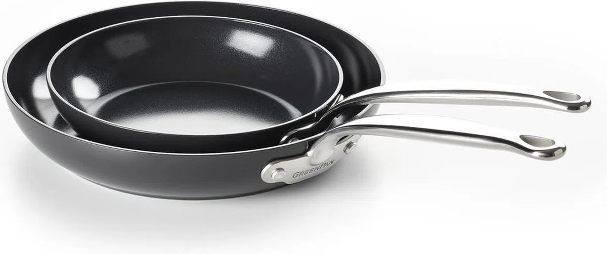 Greenpan Barcelona Pro Frying Pan Set 20 cm & 28 cm - Pfas -frei