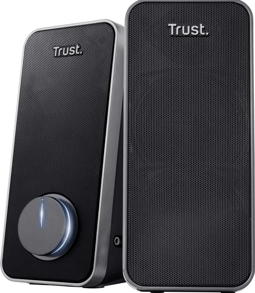 Trust Arys 2.0 PC Speaker Set, 28 Watt, 3.5 mm AUX Jack, USB Power Supply