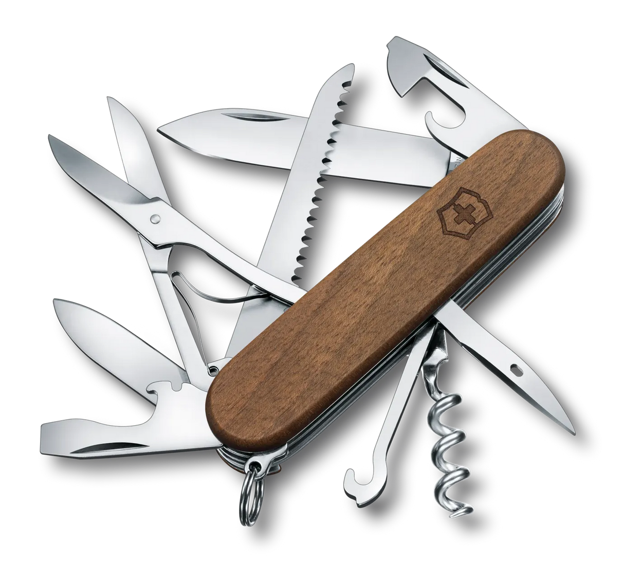 Victorinox Huntsman Wood, 91 mm, braun