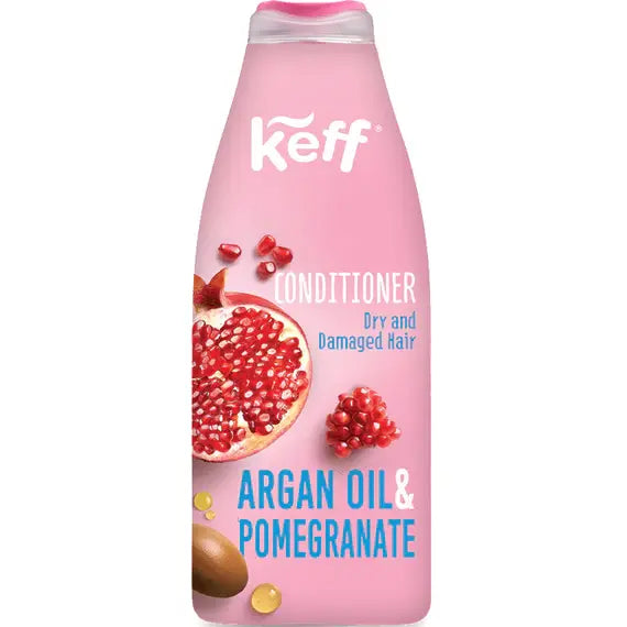 Keff Conditioner For Dry Hair Pomegranate & Moroccan Oil 500ml