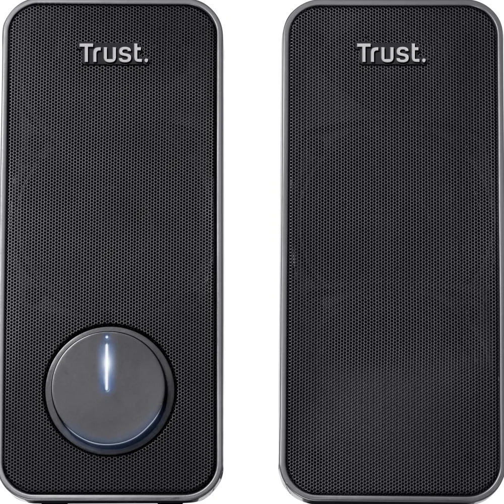 Trust Arys 2.0 PC Speaker Set, 28 Watt, 3.5 mm AUX Jack, USB Power Supply