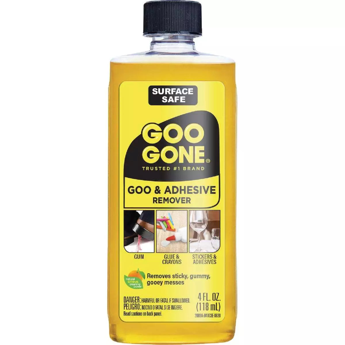 Goo Gone Adhesive Remover 118 ml bottle