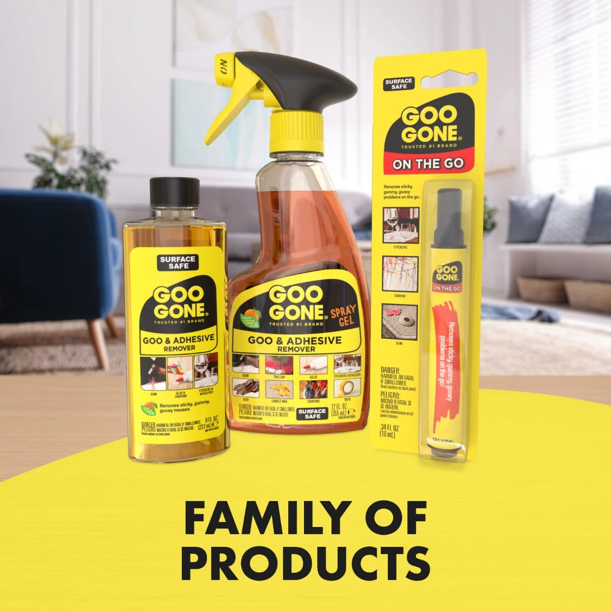 Goo Gone Sticky Mess Remover – 237 ml