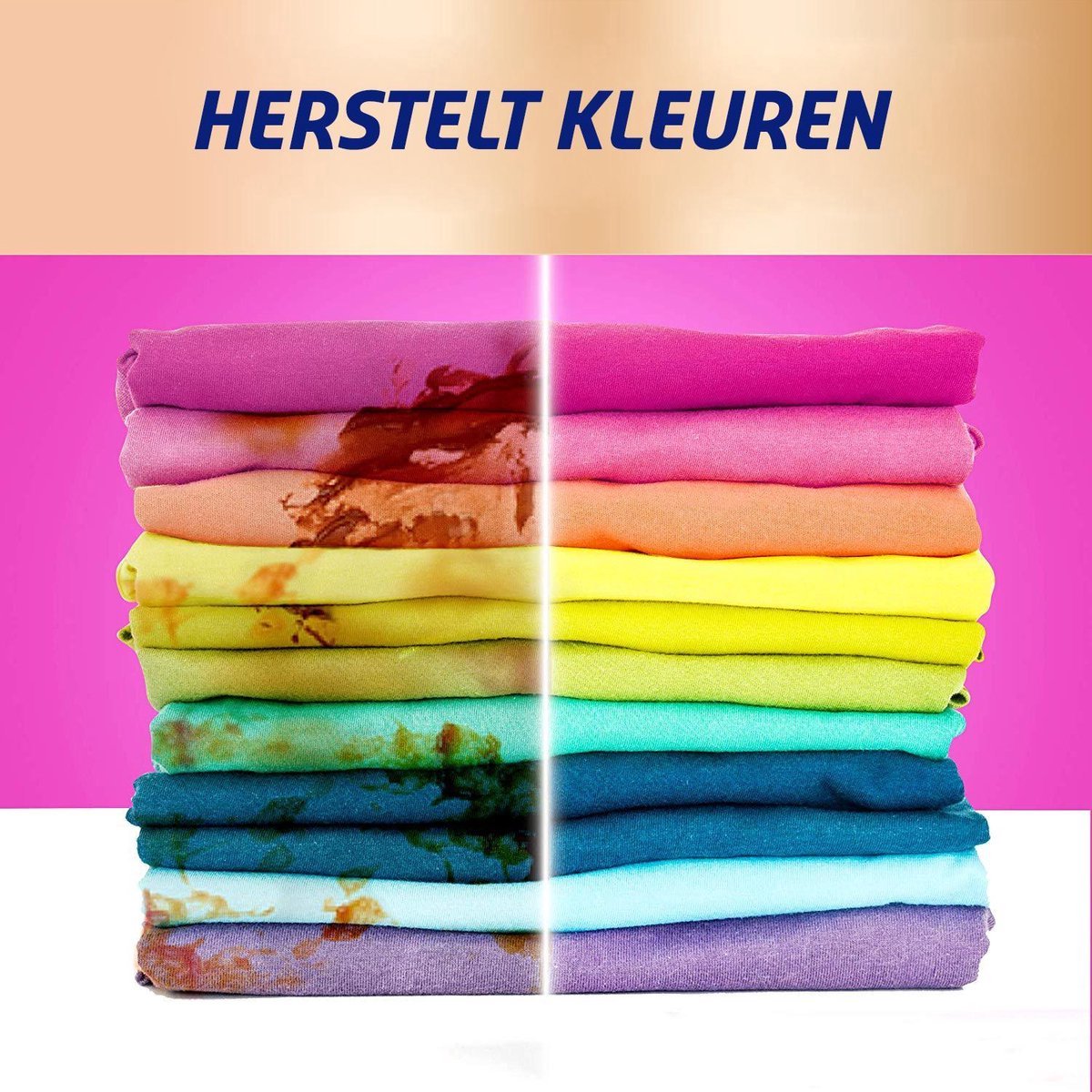 Vanish Oxi Action Powder - Retonnement des taches pour la blanchisserie colorée - 2,7 kg