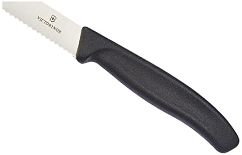 Victorinox Swiss Classic 12-delige tafelvorken- en messenset zwart
