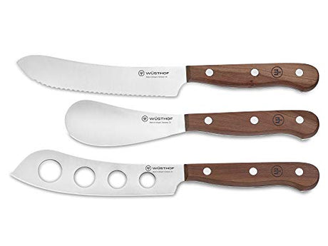 Wusthof Charcuterie Set met elegante pruimenhoutgrepen