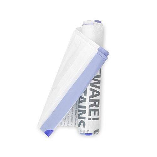 Brabantia Perfectfit Bags, Code D, 15-20 Litre, 20 Bags Per Roll - White