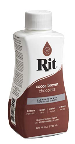 Rit Liquid Dye Cocoa Brown 8oz – All-Purpose Fabric Color