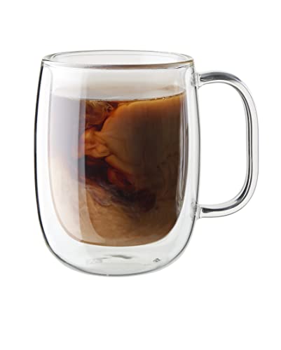 Zwilling Sorrento Verre à double paroi avec poignée, double expresso (ensemble de 2) - 130 ml