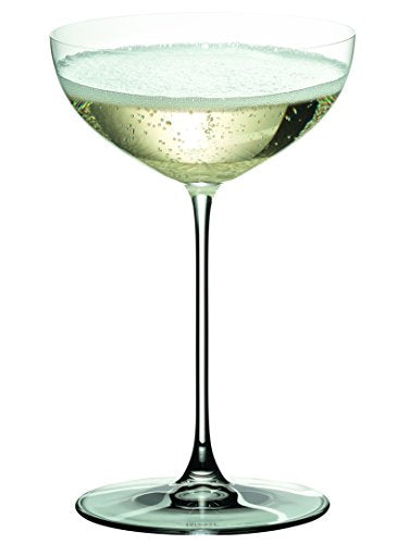 Riedel Veritas Moscato/Coupe/Martini Glass, Pack of 2, 8.47 fluid ounce.