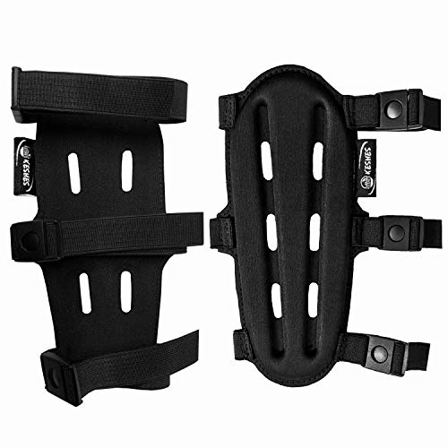 KESHES Boogschieten Armguard Protector Armguard 23 cm / Guard 9" Zwart
