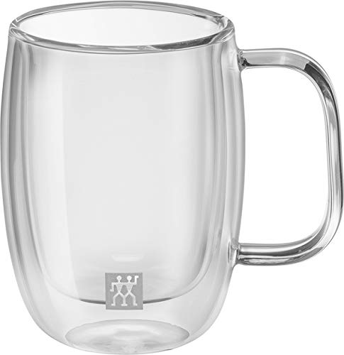 Zwilling Sorrento Verre à double paroi avec poignée, double expresso (ensemble de 2) - 130 ml