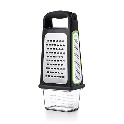 Oxo Good Grips Box Grater With Removable Zester Black