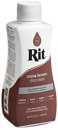 Rit Liquid Dye Cocoa Brown 8oz – All-Purpose Fabric Color