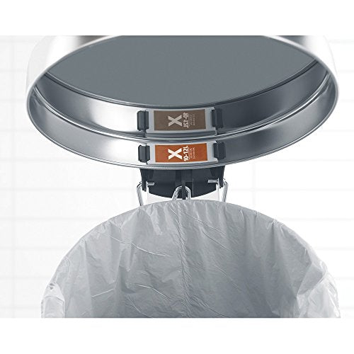 Brabantia PerfectFit Bags, Code X, 10-12 litre, Dispenser Pack, 40 Bags - White