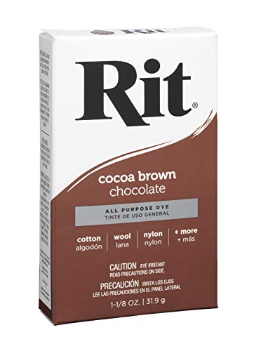 Rit Tint And Powder Dye cocoa brown 1-1/8 Oz. 31.9 Gr.
